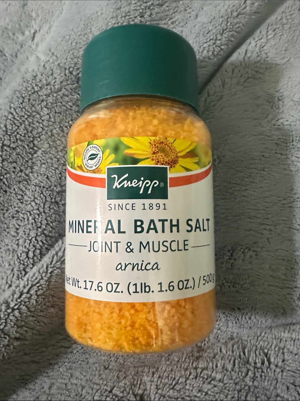 Arnica Mineral Bath Salt - Orange